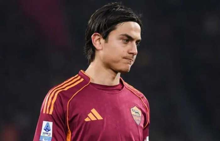 迪巴拉左膝旧伤复发将接受手术，康复时长未定