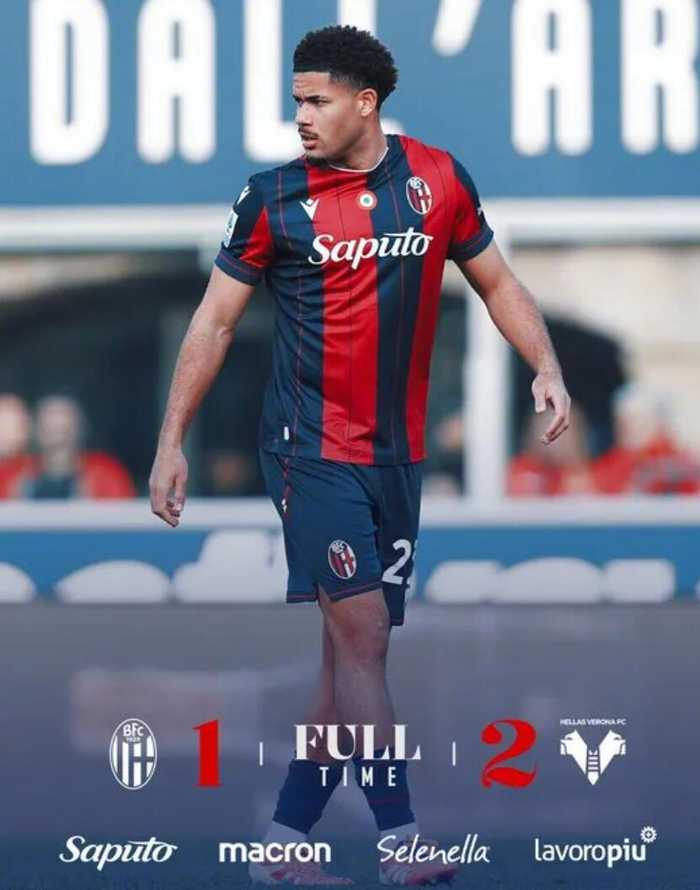 博洛尼亚主场1-2负维罗纳，近9战7败创五大联赛最差纪录